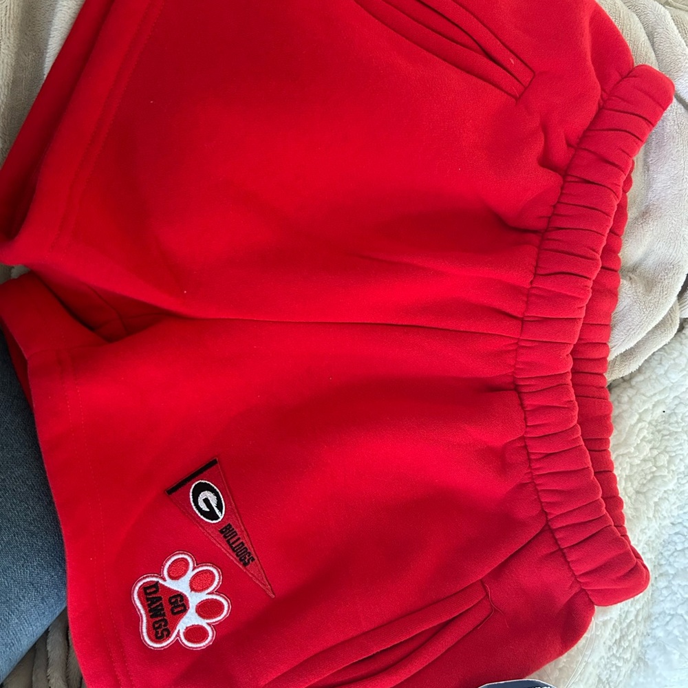 Red Women's Shorts by